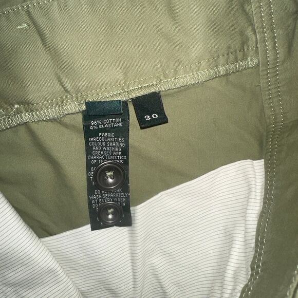 Rodd & Gunn Baylys Beach Men's 9" Inseam Cotton Resort Shorts - Green. Size 30.4 - Picture 6 of 9